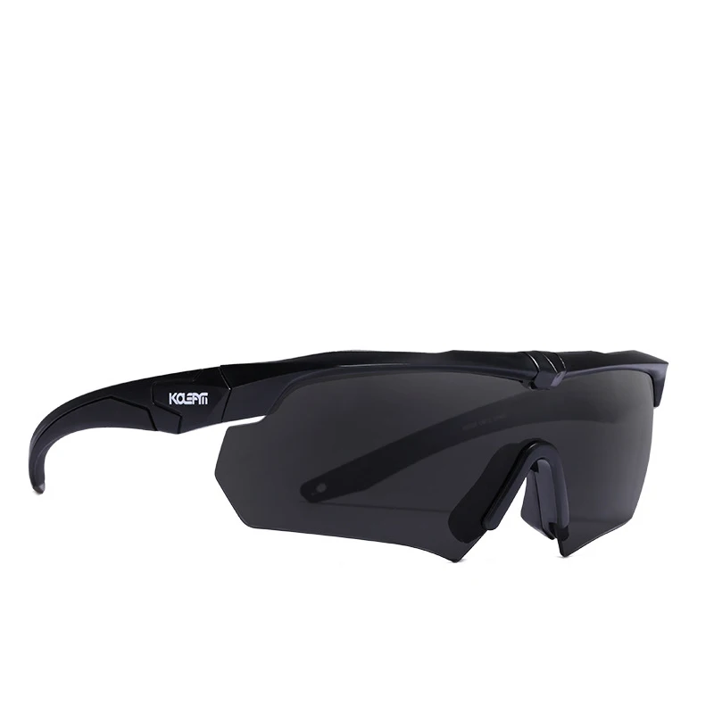 

Kdeam New TR90 Wind Proof Sunglasses Men Colorful UV400 Sunglasses Big Frame Outdoor Sports Cycling Sunglasses KD333, Picture colors