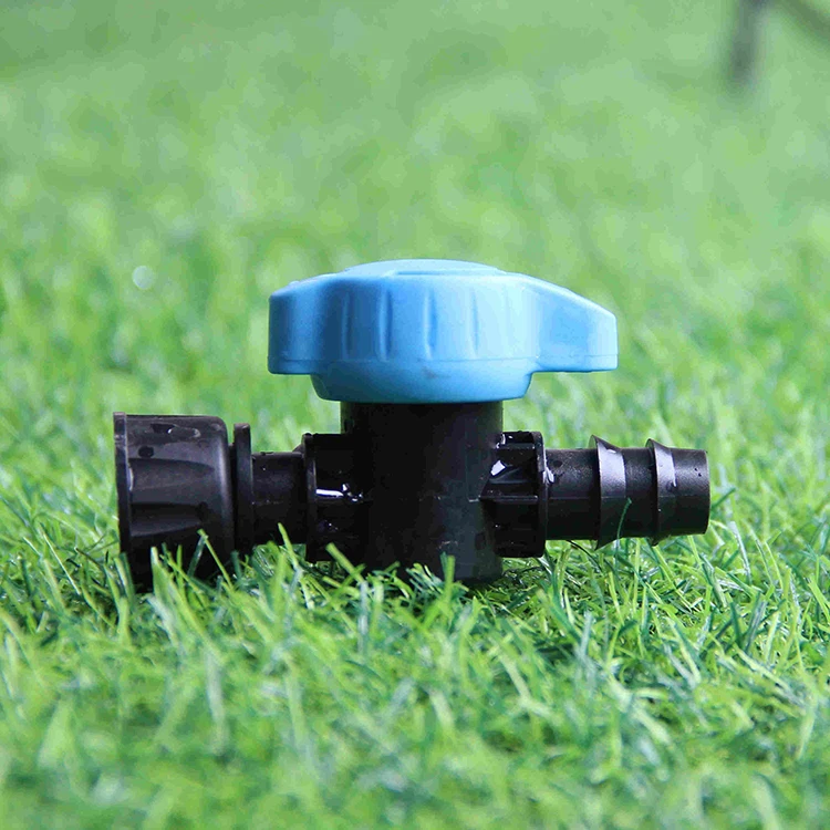 

Agricultural Garden PP Pipe Fittings Small Valve 25-Pack Drip Irrigation Compression Coupling, As shown