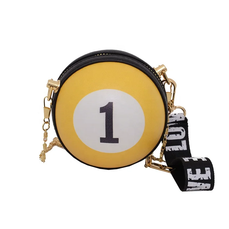 

Round billiard ball shaped Designer handbags Fashion Cheap Price purses and handbags Women Bag sets PU handbag bags women 2020