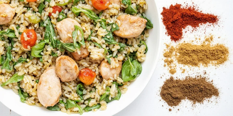 Indian-inspired garam masala and cardamom spices