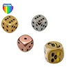 square rpg case metal polyhedral 20 sides d&d dice