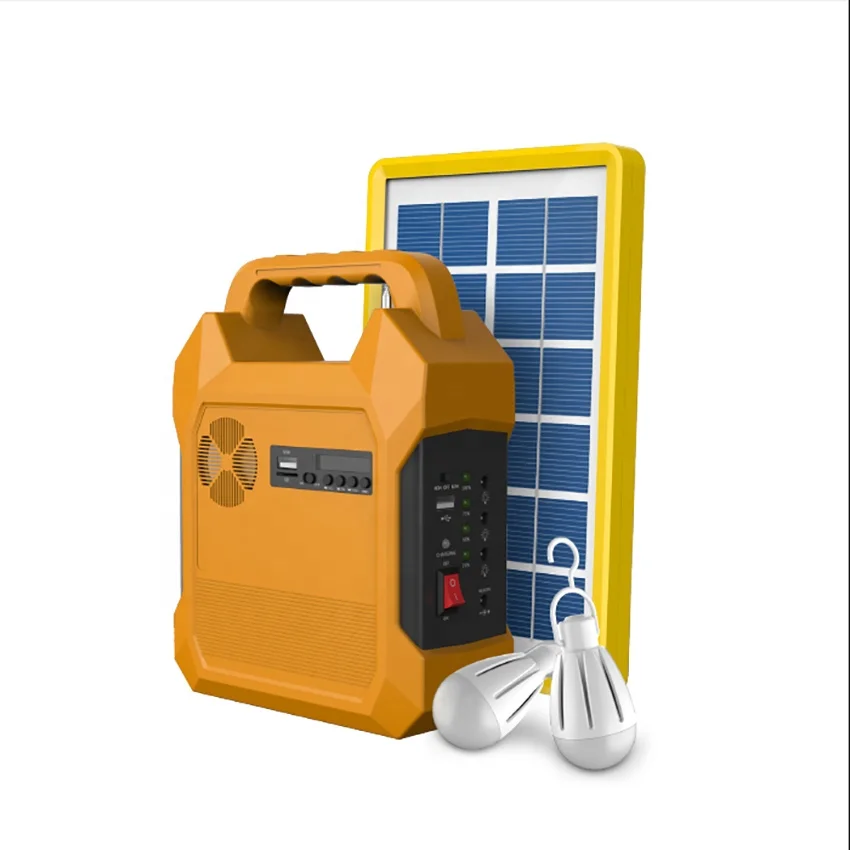 Multipurpose Rechargeable 6v Battery Portable Solar Power Systems