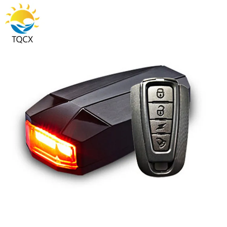 

Wireless Remote Control Bicycle Rear Light LED USB Rechargeable Bike Horn Alarm Tail Light