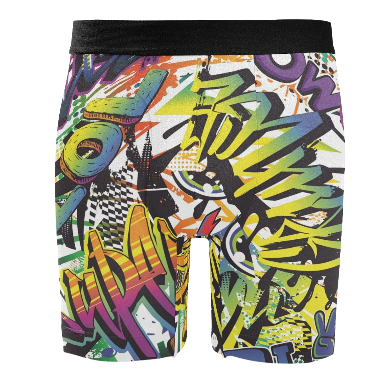 

High Quality Graffiti Short Panties Boys Custom Boxer Briefs Men Underwear