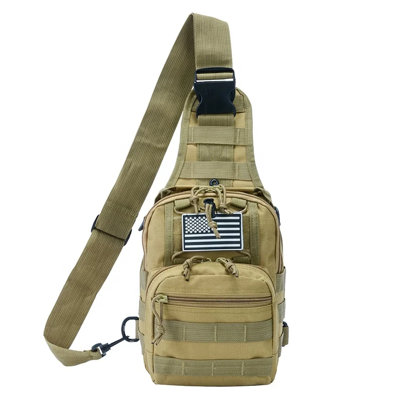 

LUPU men chest bag,shoulder chest bag ,military chest bag men long chest bag waist pouch belt bag cross body bag, Multi