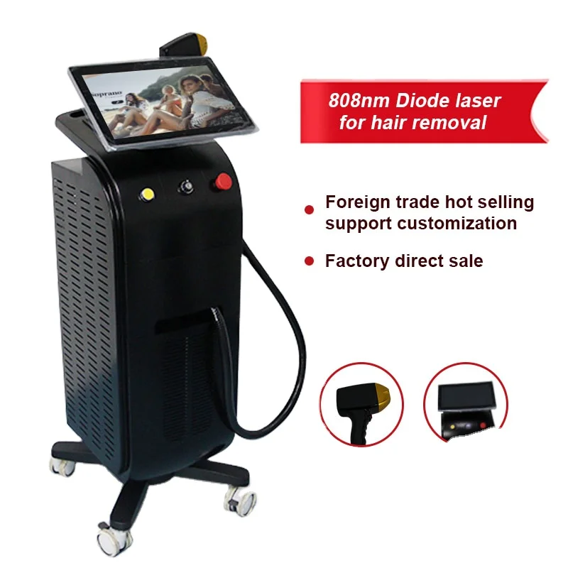 

New Alma Titanium Ice 1600W 3 wavelengths diode laser 808NM diode laser hair removal machine