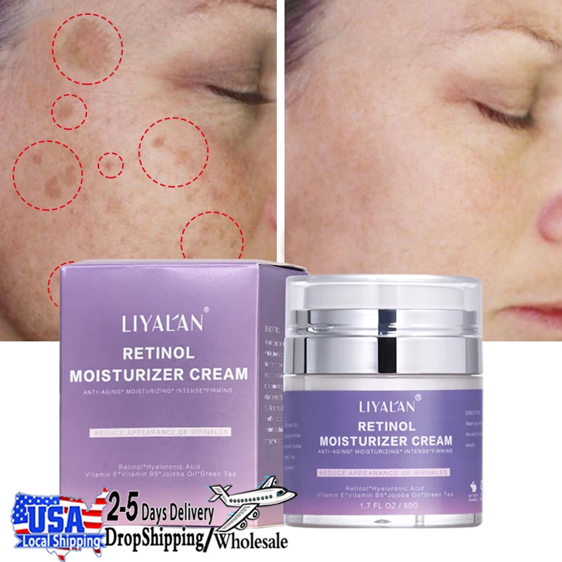 

Private Label Moisturizing Melasma Pigmention Treatment Anti Aging Dark Sports Remover Retinol Cream