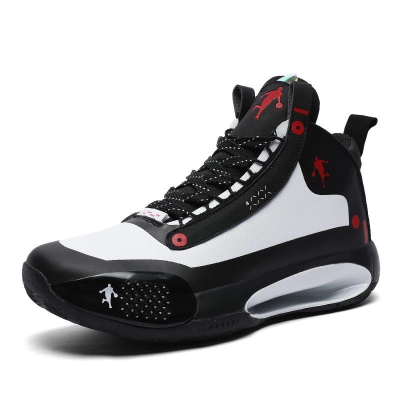 

Anti Slip High Quality 2021 Sport Man Adult Running Outdoor Jogging Basketball Shoes, Black