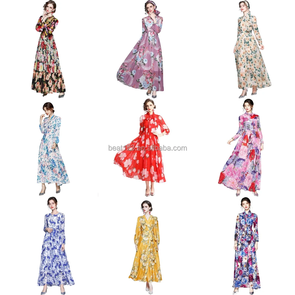 

Fully Stocked Embroidered Dresses Women Summer Lace Party Dress