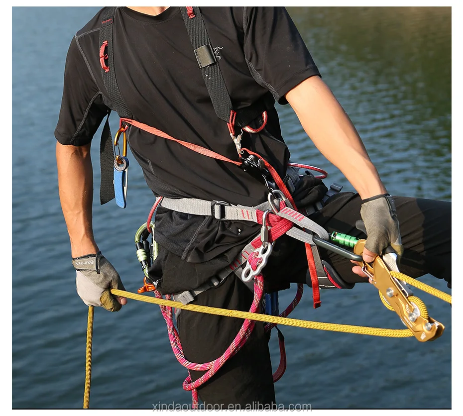 Xinda Ce Uiaa Certified Fashion Comfortable Half Body Rock Climbing