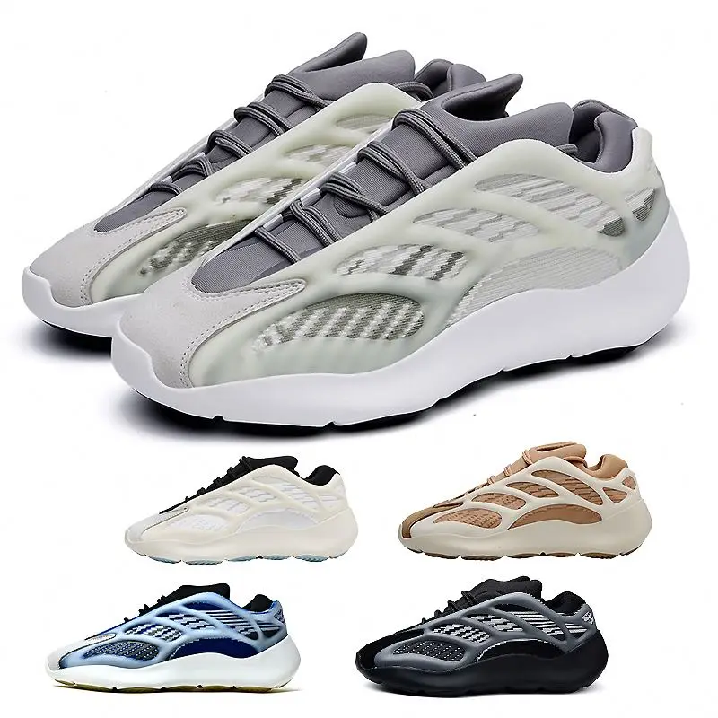 

Hot Sale Chunky Tinta Yezzi 700 v3 Tenis Top Quality Non-Slip SoLed Nasa Sport Shoes For Men Karet Tenis Meja Yinhe Mercury