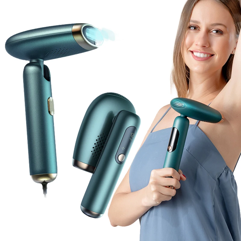

Mini Foldable Depilator Photon Women Face Armpit Arm Bikini Line Leg IPL Hair Removal