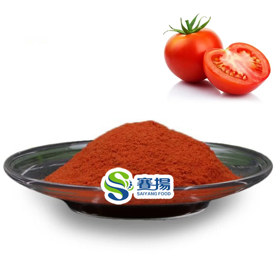 

Tomato Extract Dried Tomato Powder Bulk Price Factory Wholesale Food Grade Vegetable Tomato Flavour Juice Powder