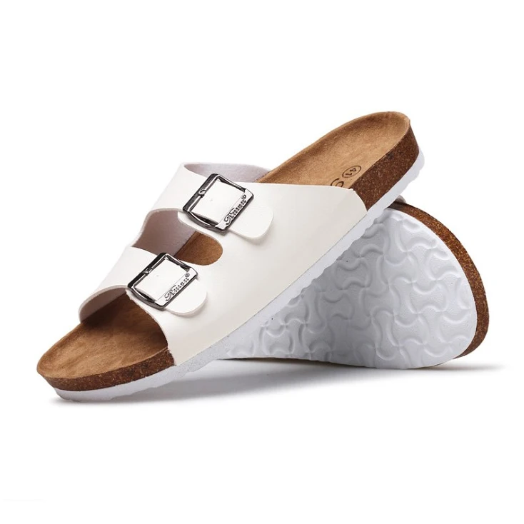 

Double strap men and women summer slippers unisex slides for adult beach sandals