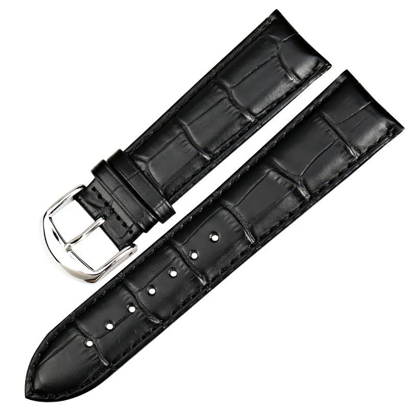 

MAIKES Fashion Watch Bracelet Genuine Leather Watch Strap Band Belt Black Watchbands 12mm - 24mm Watch Accessories Wristband