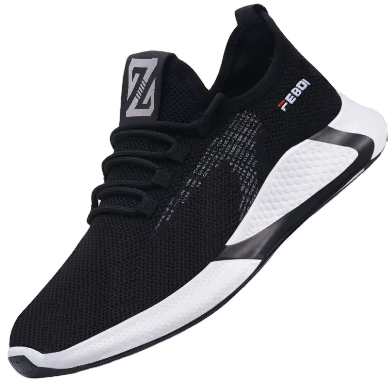 

Manufacturers Wholesale Men's Net Surface Lightweight Breathable Anti-skid Wear-resistant Casual Shoes