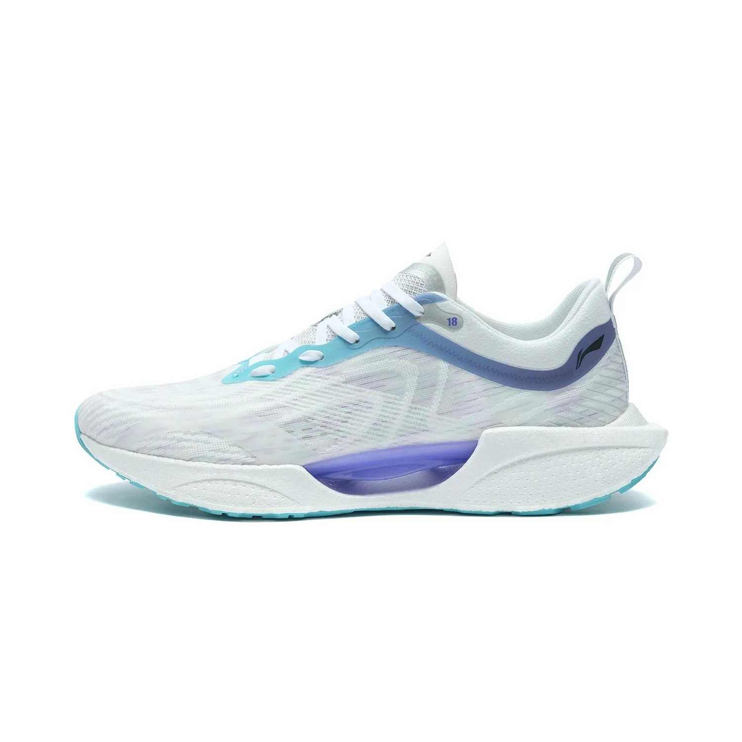 

Li Ning super light 18 generation mesh running shoes for sports men's 2021 reflective rebound breathable running shoes armr007
