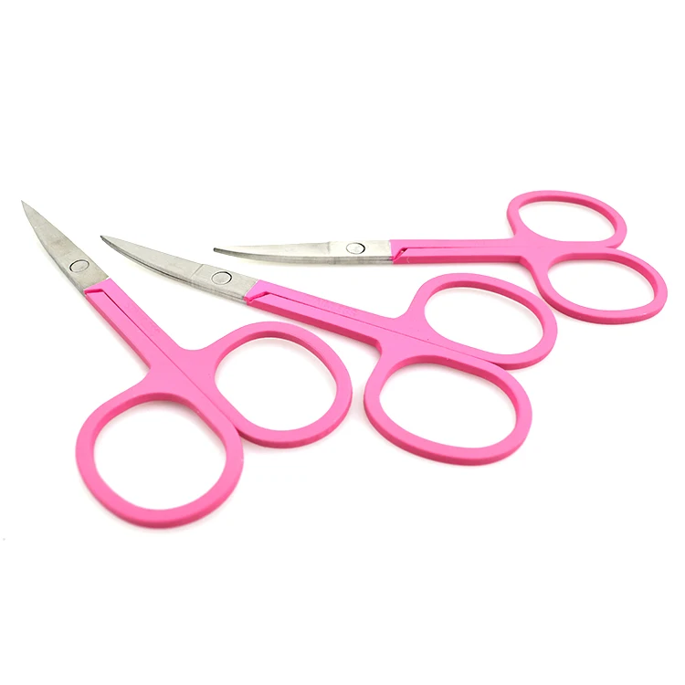 
Stainless Steel Eyebrow Scissors Wholesale Price Private Label Eyelash Scissors 