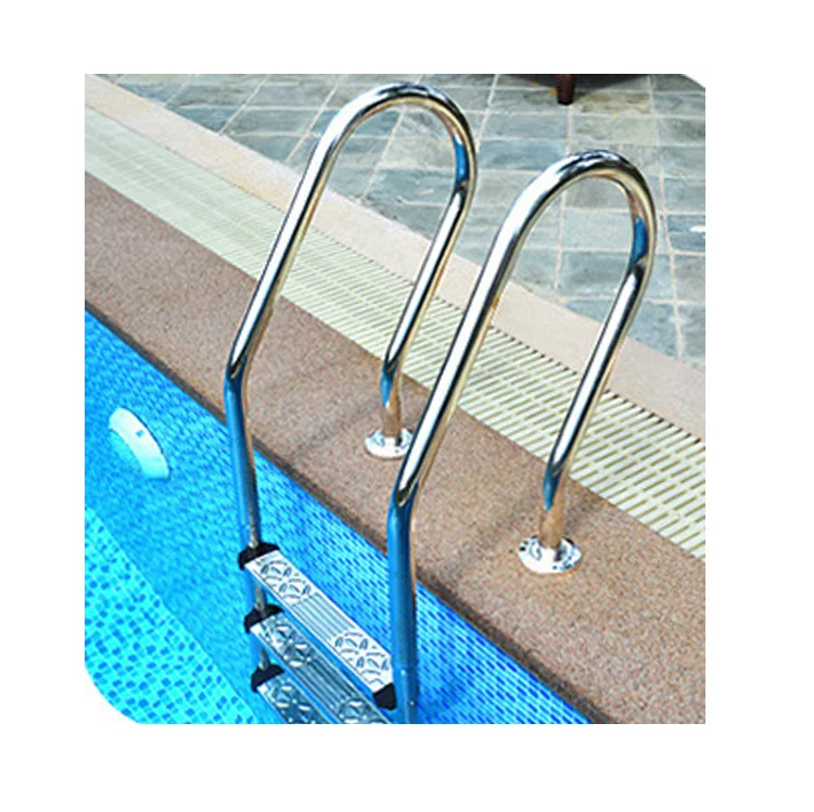 

2/ 3/ 4/ 5 steps Stainless Steel Swimming Pool Ladders for swimming pool equipment and accessories