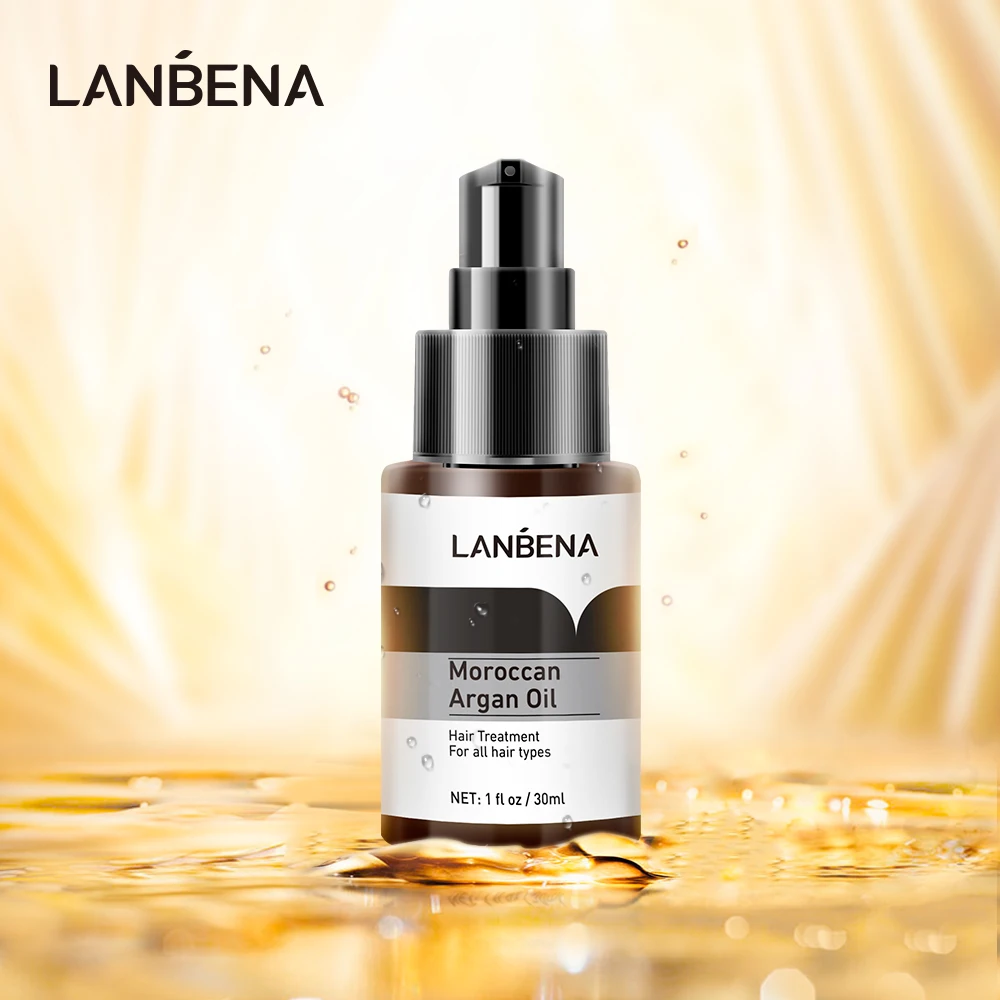 

LANBENA moroccan argan oil hair moisturizer treatment hair repairing hair silky 30ml