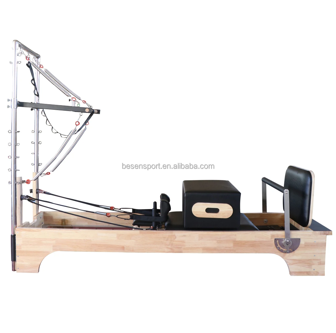 

Ce Certificated Commercial Pilates Reformer Wood Pilates Half Trapeze, Choosable