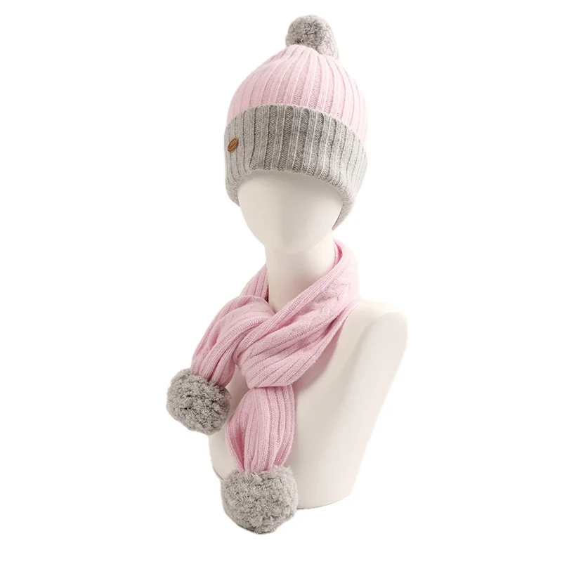 

100% cashmere winter hats and scarf designer brand luxury fashion soft cute women knit ny beanie cap