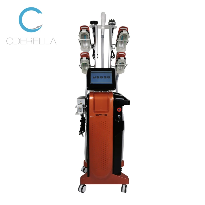 

Criolipolisis Cool Tech Cryolipolysie 4 Cryo Handles Cryotherapy Body Shaping 40K Cavitation Slimming Machine