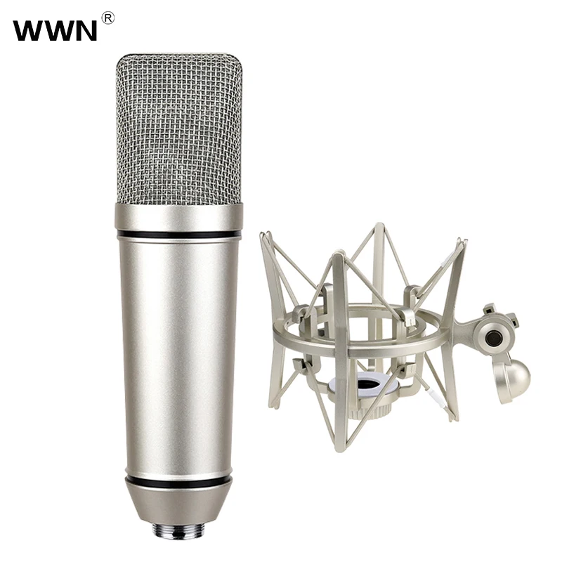 

Good Quality Universal studio plastic shock mount U87 Condenser microphone