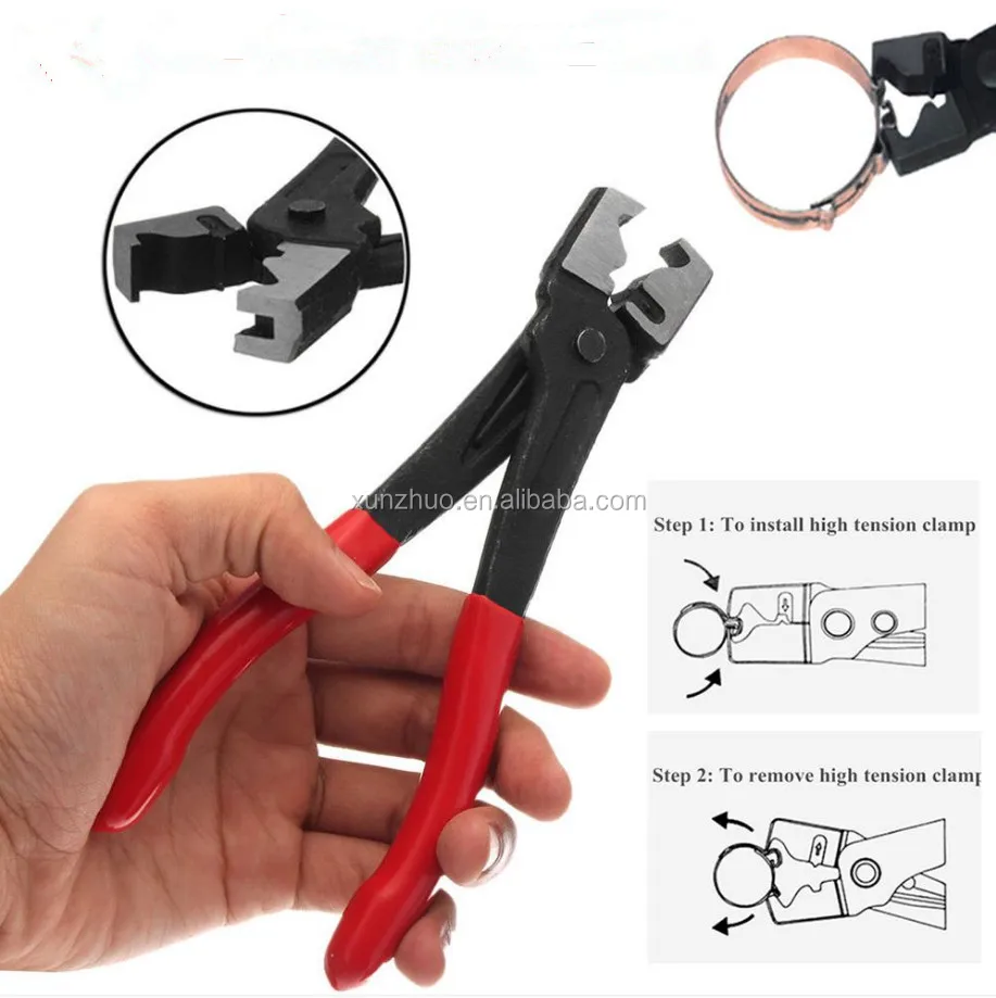 Hose Clips Plier Clic-R Type Collar Swivel Drive Shafts Angle CV Boot Clamp W 