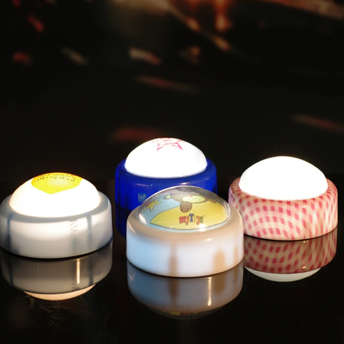 Press battery operated night lights Lamp Tap Push Button Touch Led Portable Night Light