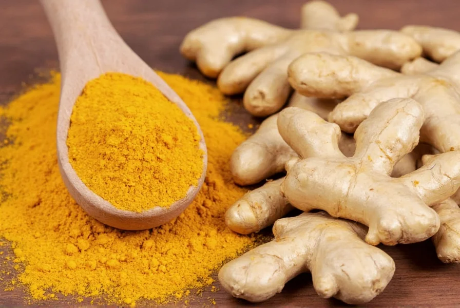 Turmeric and ginger golden milk recipe ingredients