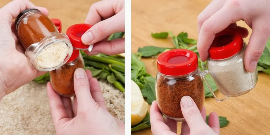 Spice shelf using FIFO method