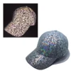 Luminous Lightning Patten Baseball Cap And Reflective Sport Hat For Girl