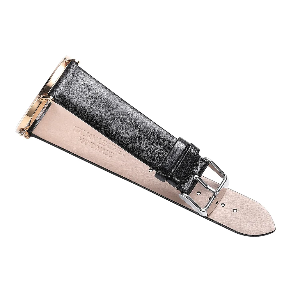 

Italian Leather Watch Straps Wholesale Genuine Leather Watch Band, Black/brown/coffee