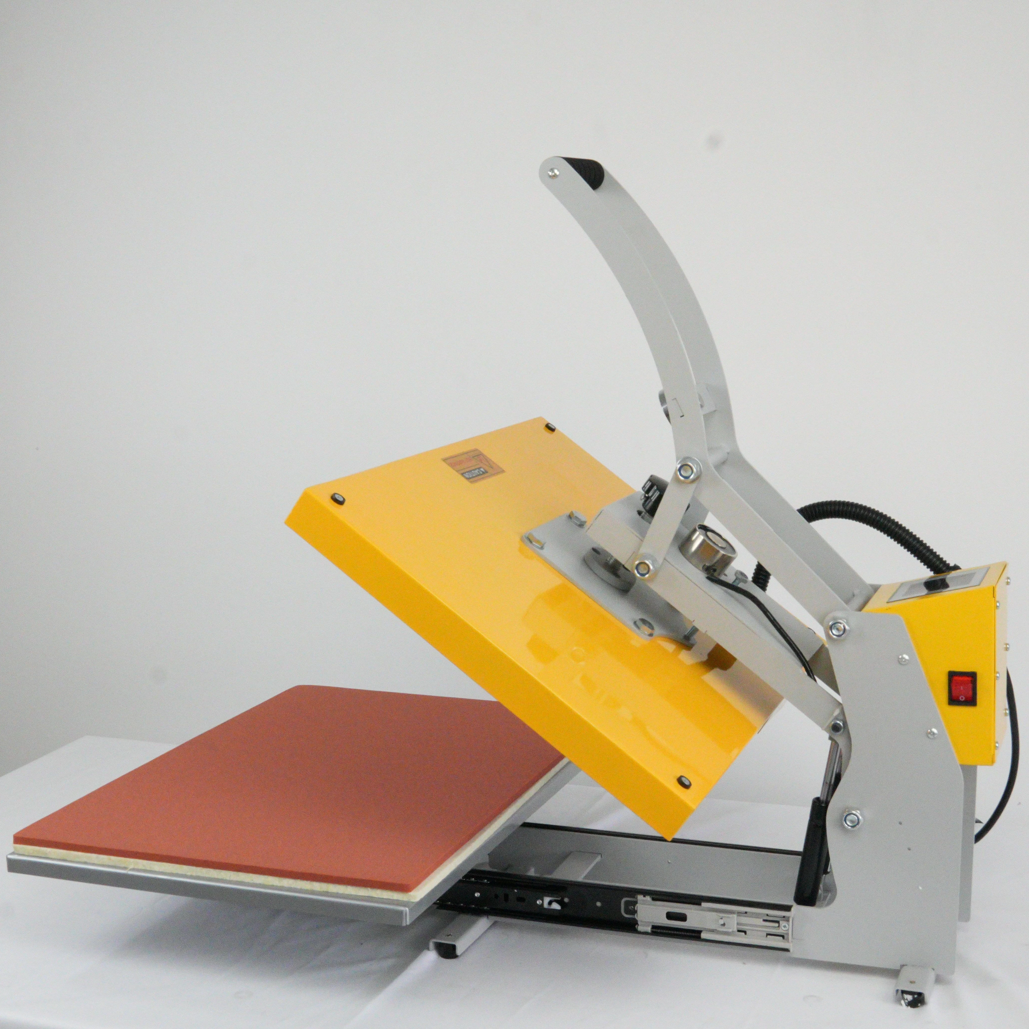 

NEW design High Pressure Sublimation Slide Rail maquina de sublimacionT Shirt Auto-Open large format Heat Press Machines 16 x 2