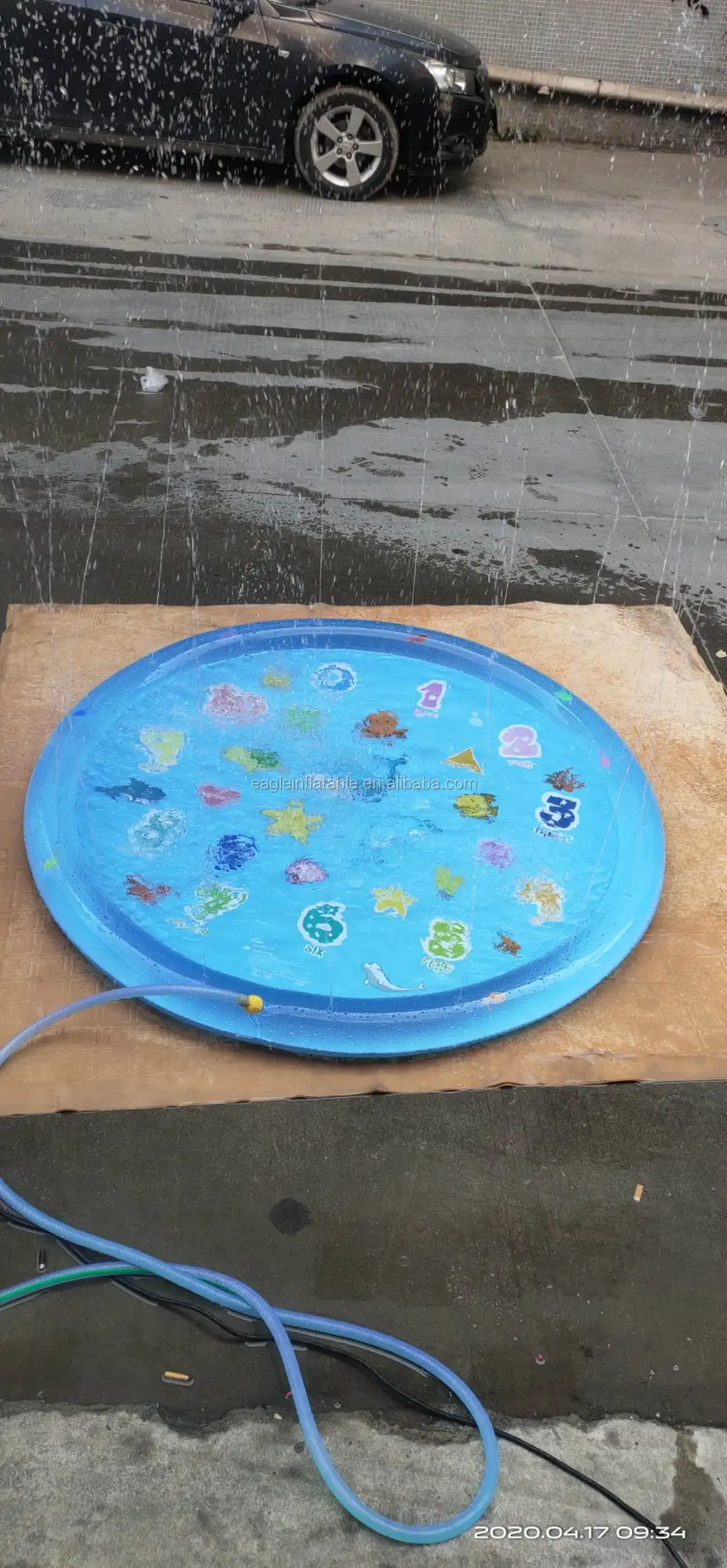 splash water play mat