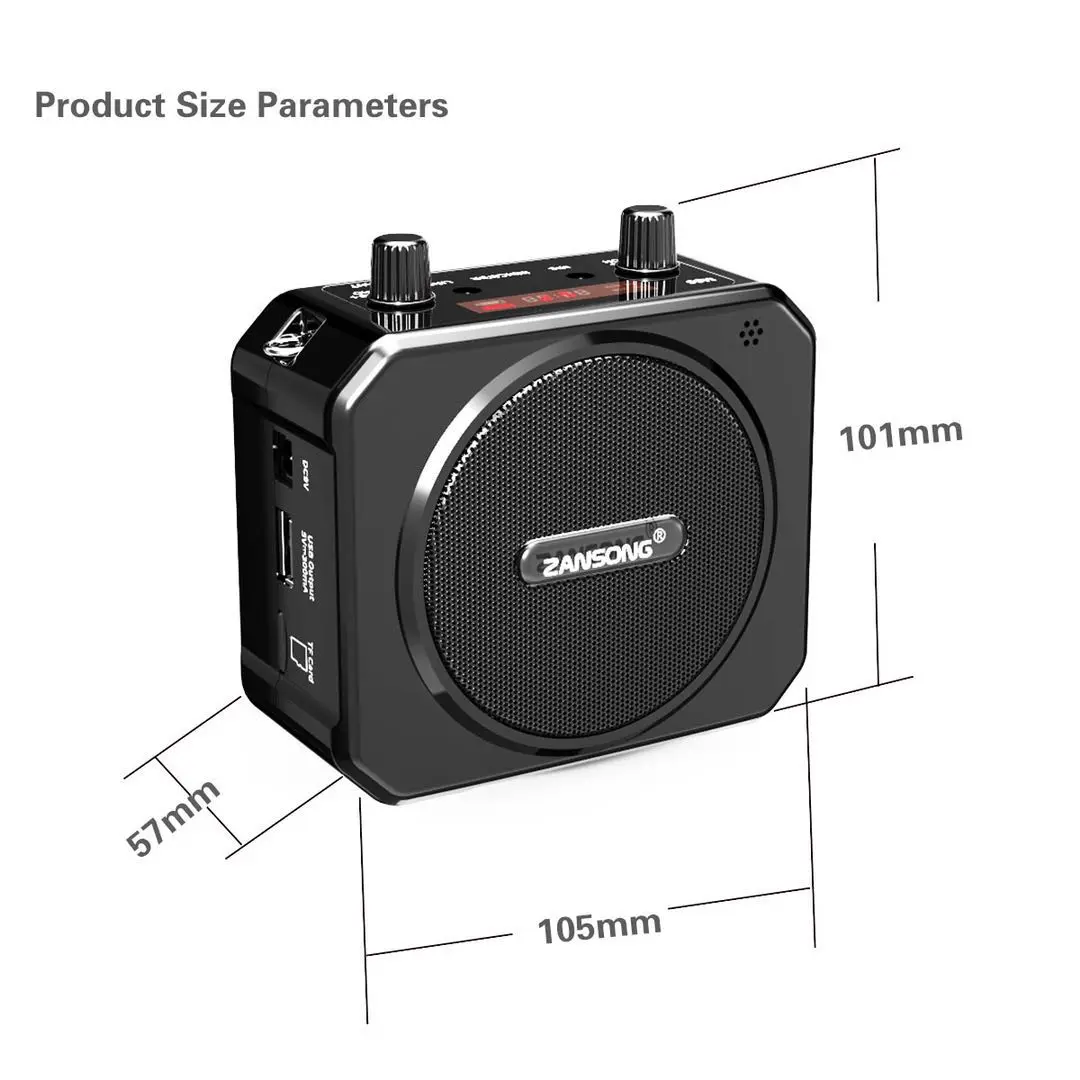 
M80 for tour guide and teacher Mini portable wireless loudspeaker amplifier 