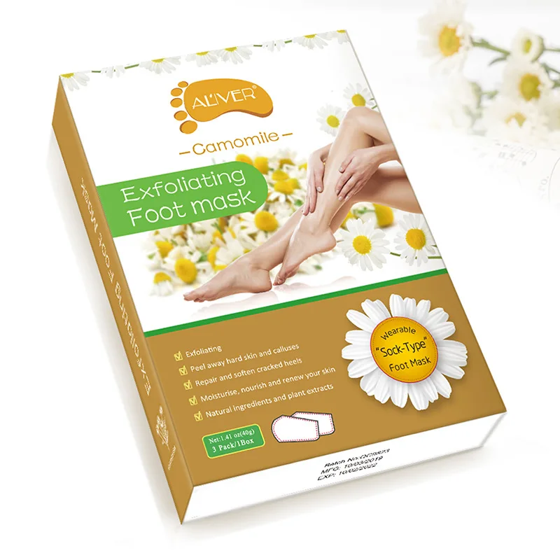 

Lavender Organic Foot Mask Softening Whitening Exfloating Foot Mask