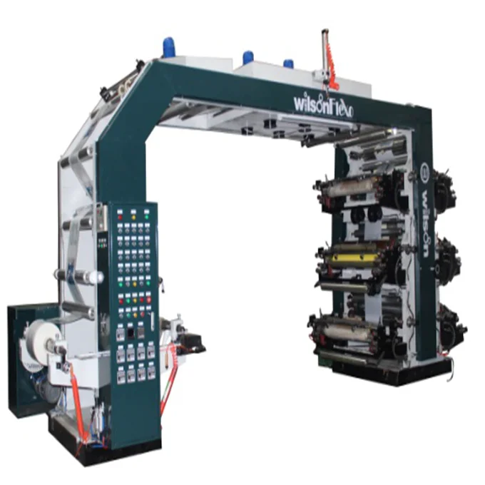 
Flexographic color film trademark printing machine 