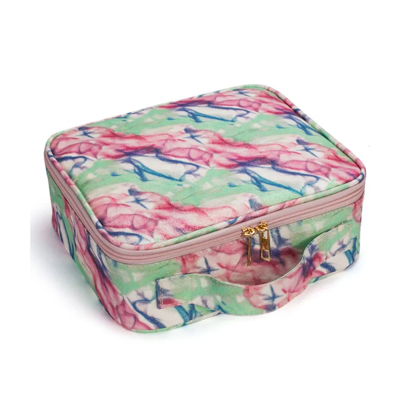 

Travel Makeup Bag Large Cosmetic Bag Make up Case Organizer for Women and Girls