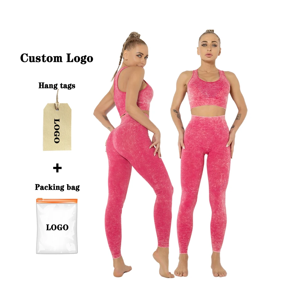 

2021 Trending Products Active Yoga Wear Woman Seamless Fitness Yoga Suit Rsa Pts, Customized color