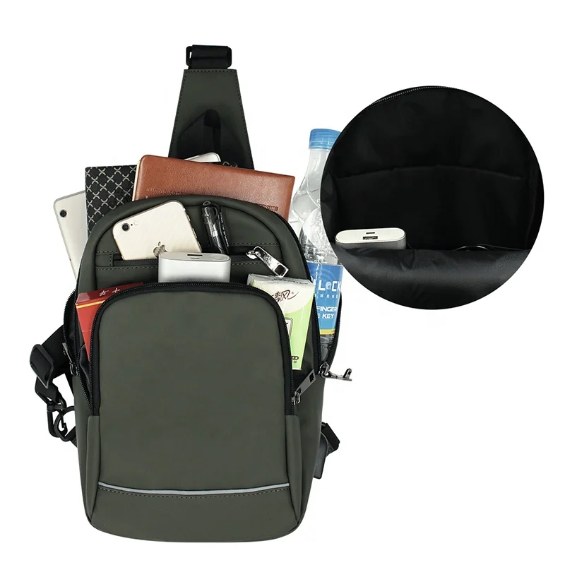 

Outdoor Backpack Shoulder Bag Sports Bags, Army green