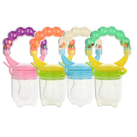 

2021 Hot And New Approved Silicone Baby Fresh Fruit Food Feeder/Pacifier Feeder Nibbler/Fruit Dummy