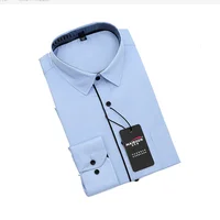 

2019 wholesale custom made slim fit tuxedo shirts long sleeve mens shirts