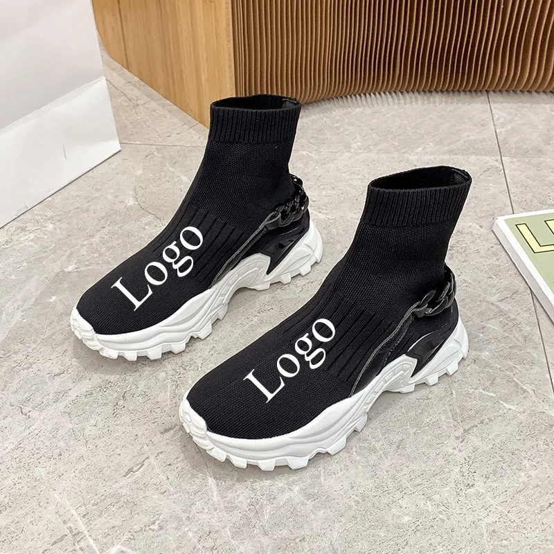 

2022 Wholesale Summer Custom Sneakers Chunky Sole Women Boots