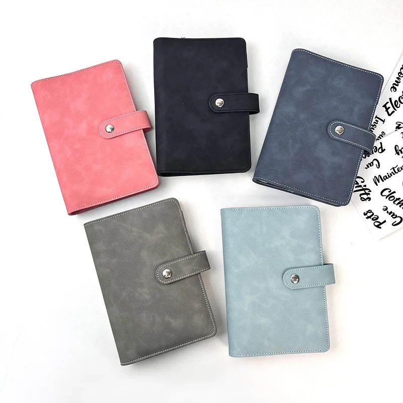 

New Stylish Budget Planner Family Finance Notebook 6 Holes Binder Envelope Folders Receipt Bill Storage Creative Useful