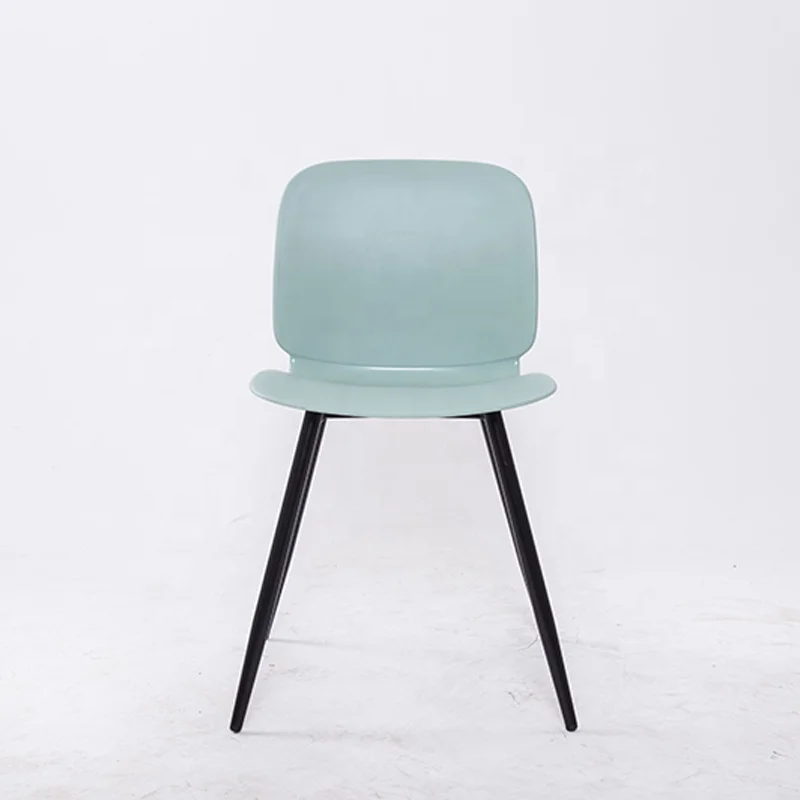 Furniture Metal Leg Plastics Dining Chair Restaurant Pp Chair Sillas