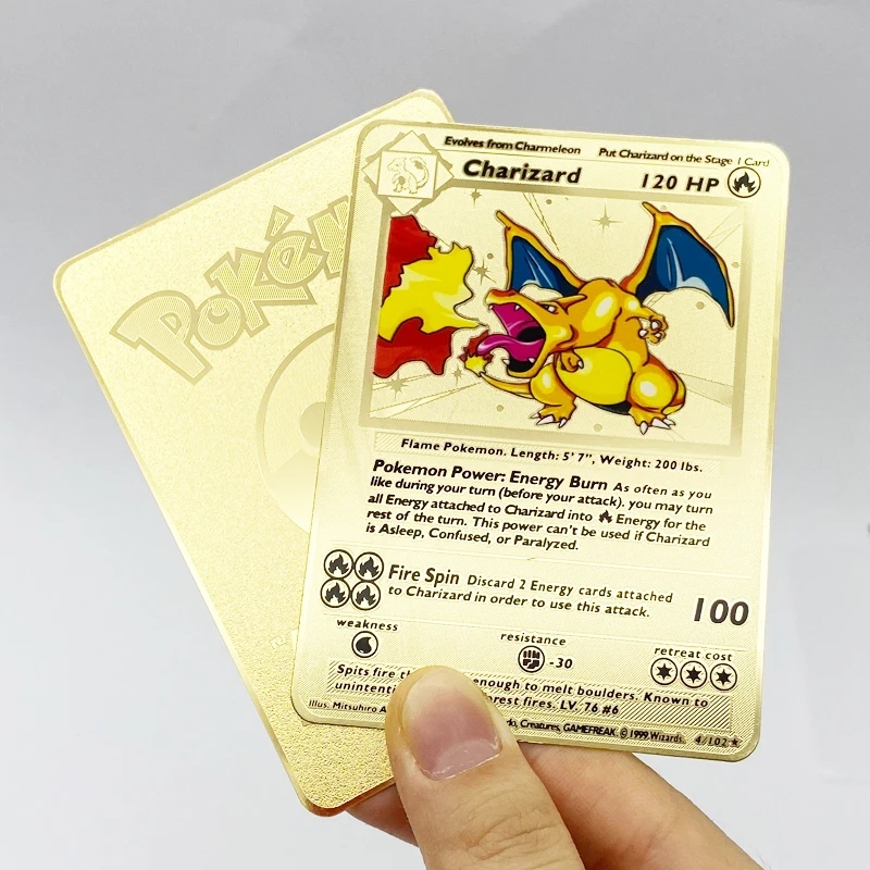 

Good Collectible Toys Pocket Monsters Cards Gold Charizard-GX - Pokemon Card 1st edition - Pokemon TCG Card