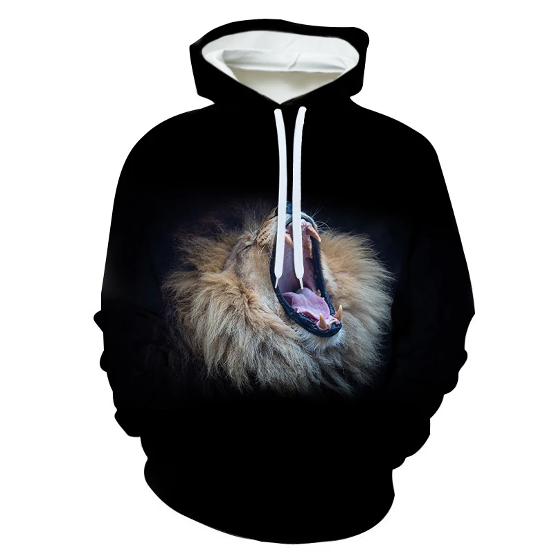 

Lion head mouth 3D Sublimation Sweater