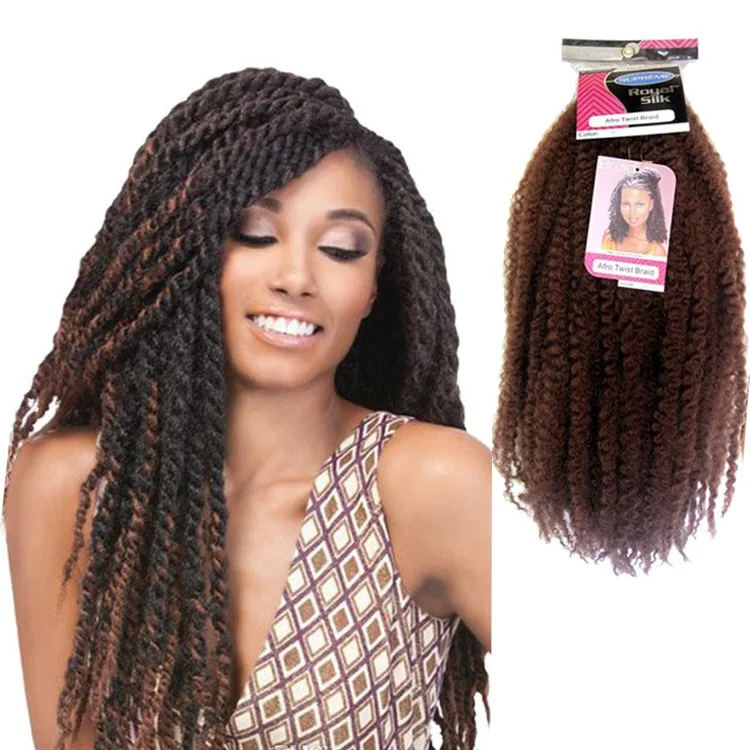 

Free sample Afro kinky curly hair 24 roots18'' crochet dreadlocks afro kinky curly Freetress Kinky Curly marlybob braid hair